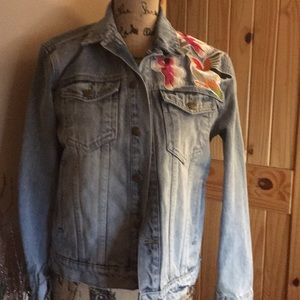 Nwot designer jean jacket awesome jacket xs new